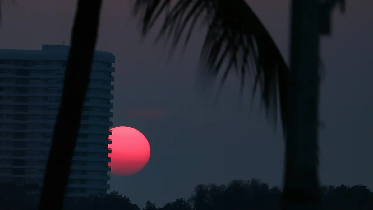 Luna llena rosa